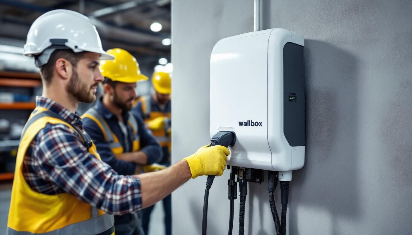 Installation borne électrique